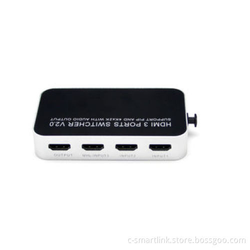 HDMI Switch/Supports 4-way Input HDMI Signal and Way Output HDMI Signal